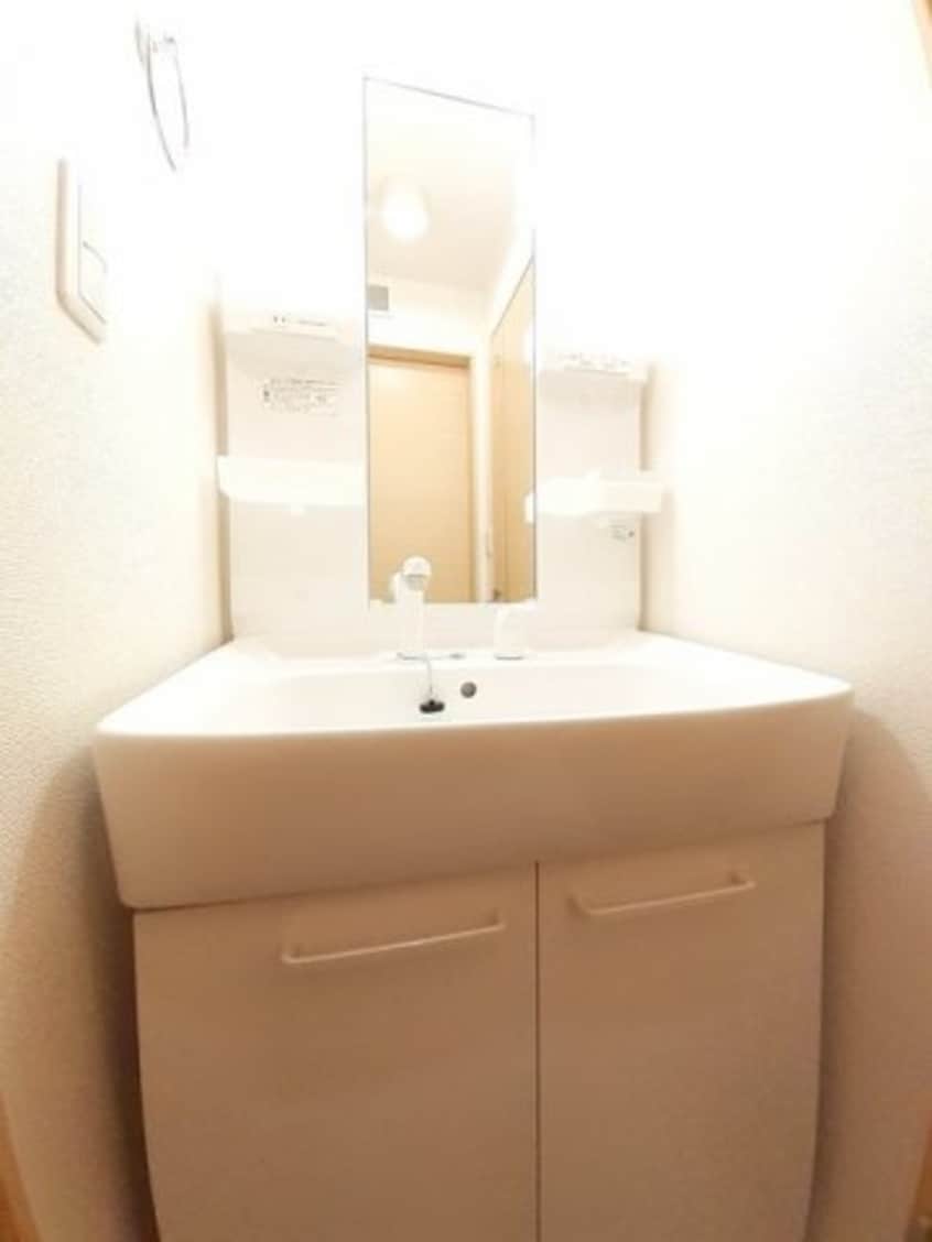スペースが確保できる洗面所です パークサイド椿