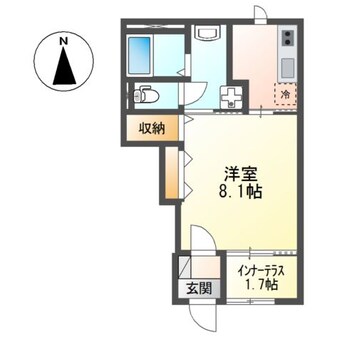 間取図 シャイン・ウェスト