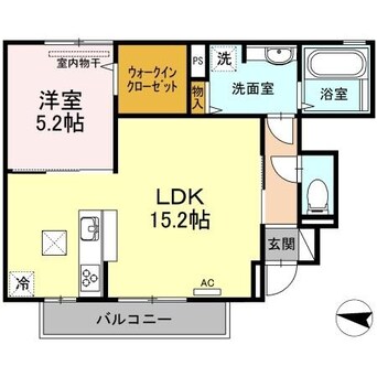 間取図 フラン　アヴェニュー