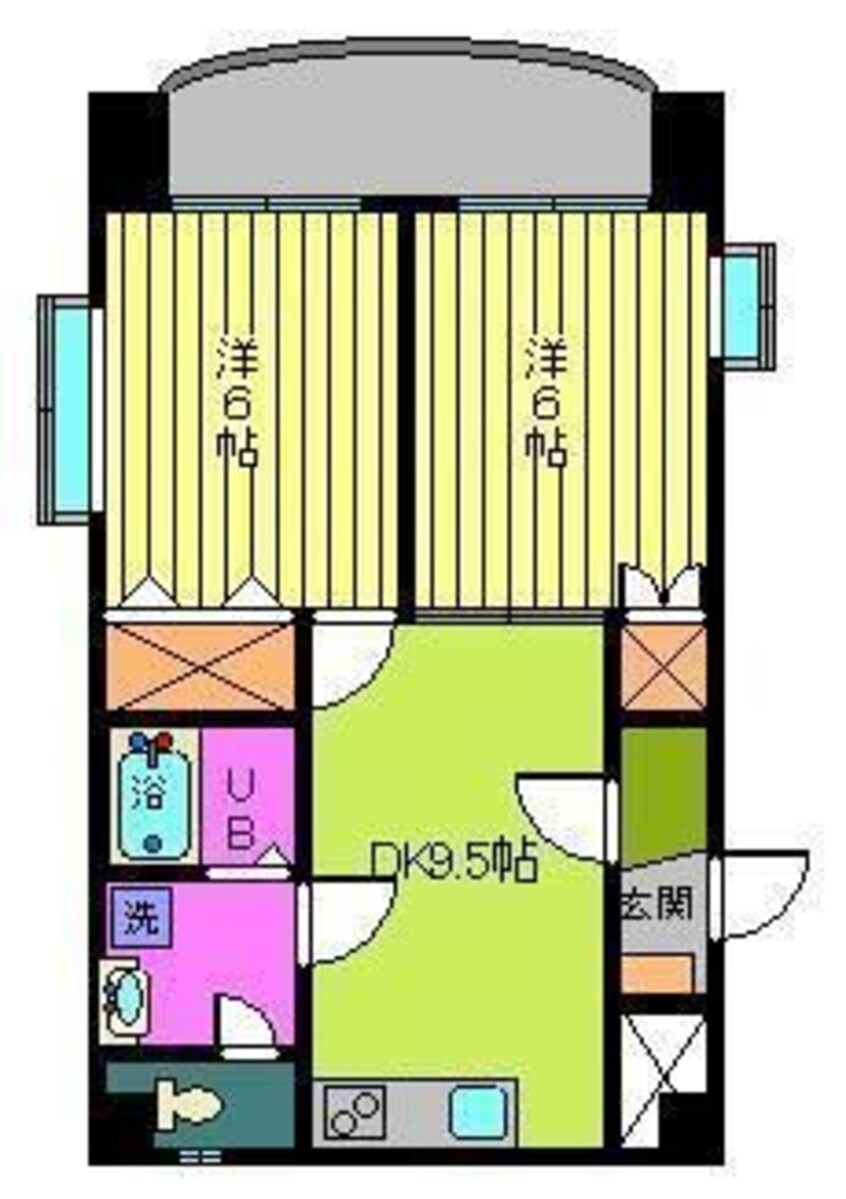 間取図 パレ・グラン御宝