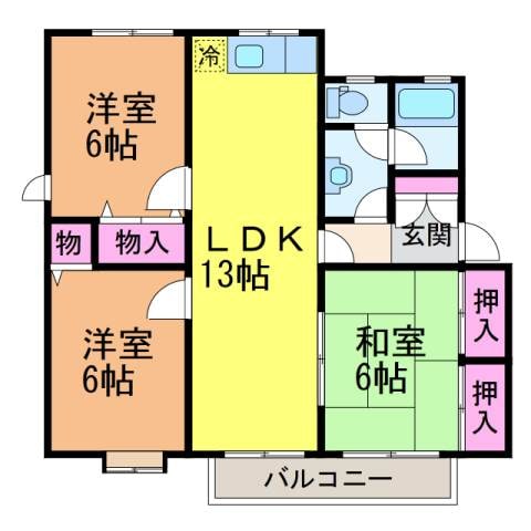 間取り図 コスモビュー