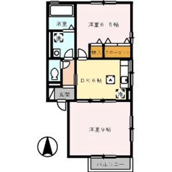 間取図 リビングタウン高岡・