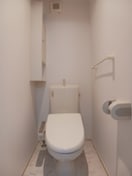 シンプルで使いやすいトイレです オレンジハイツ　ＳＳ