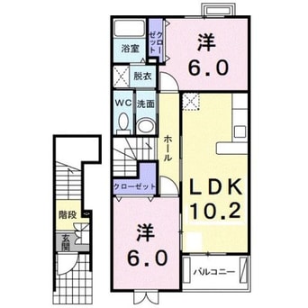 間取図 カーサ・セレノ　Ｎ