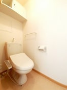 トイレもきれいです カーサ・ソーレ　Ａ