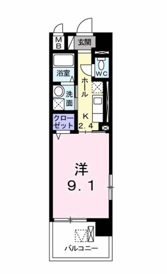 間取図 ルミエール山越