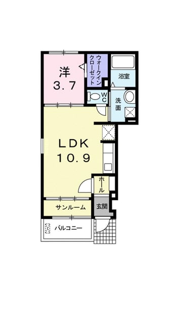 間取図 レモンハウス