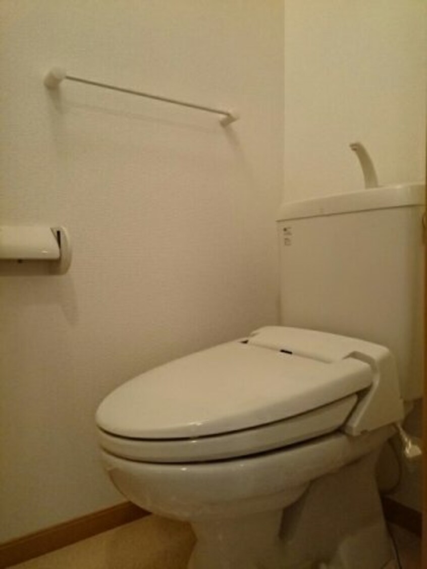 ゆったりとした空間のトイレです セントラルヒルズⅢ