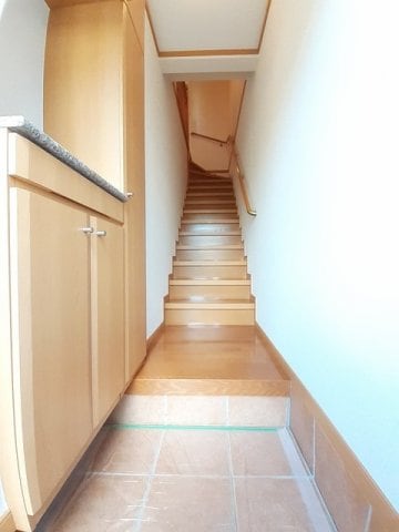 シンプルで使いやすい玄関です チェリッシュⅠ