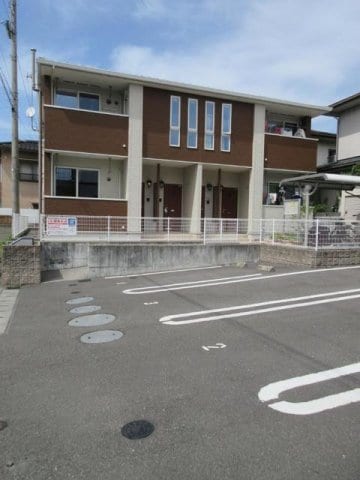 駐車場完備です プリムローズ桜