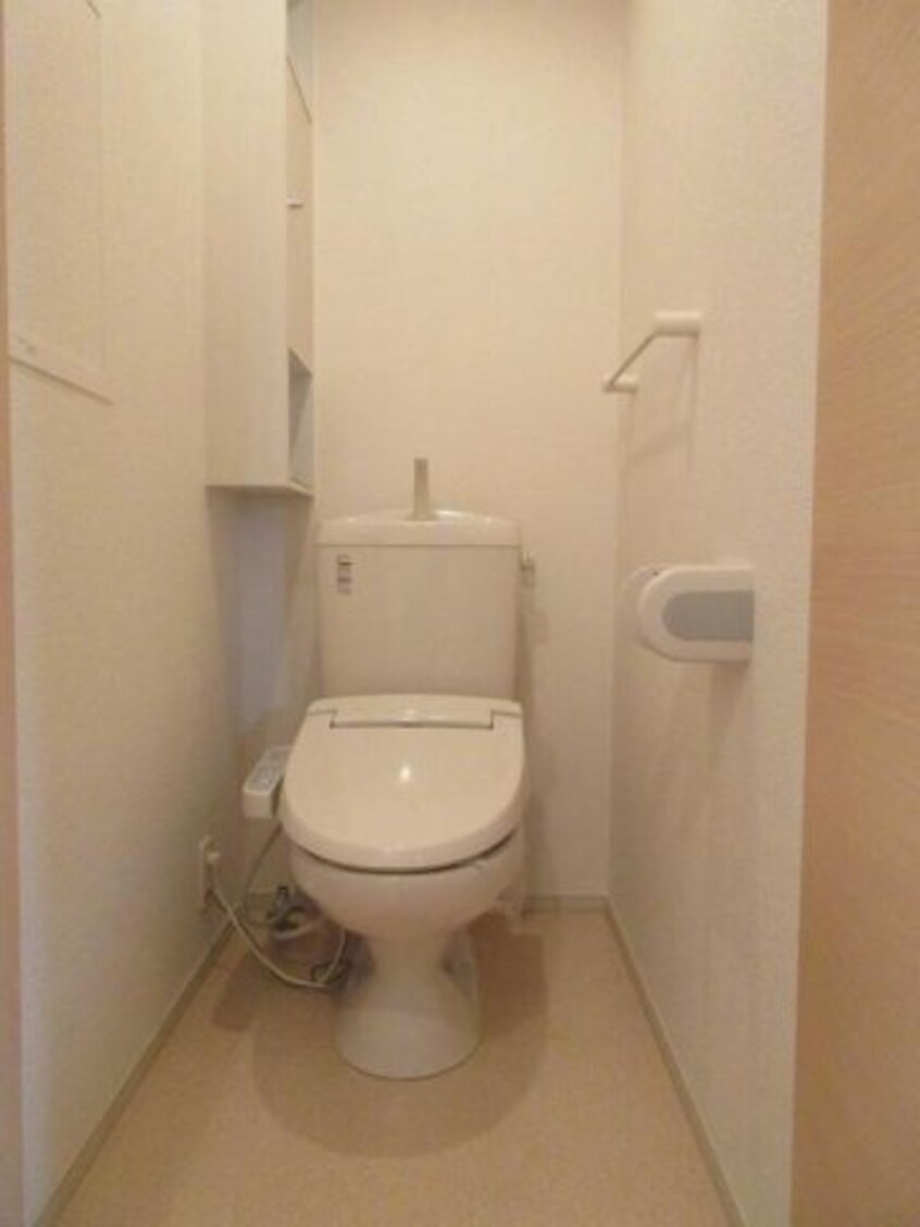 コンパクトで使いやすいトイレです プリムローズ桜