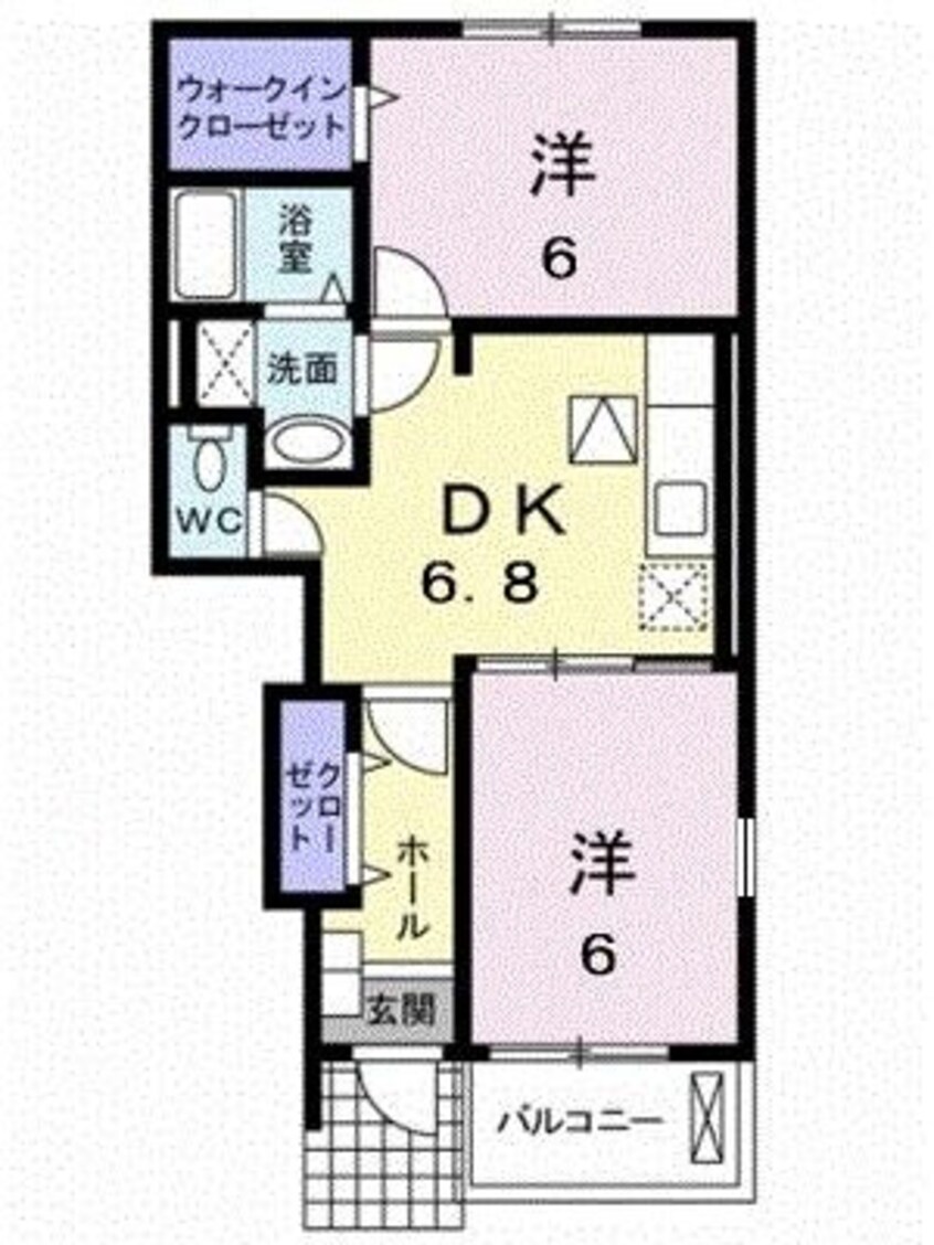 間取図 ボヌールプラスＡ