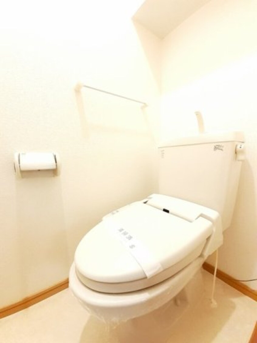 トイレもきれいです ボヌールプラスＡ