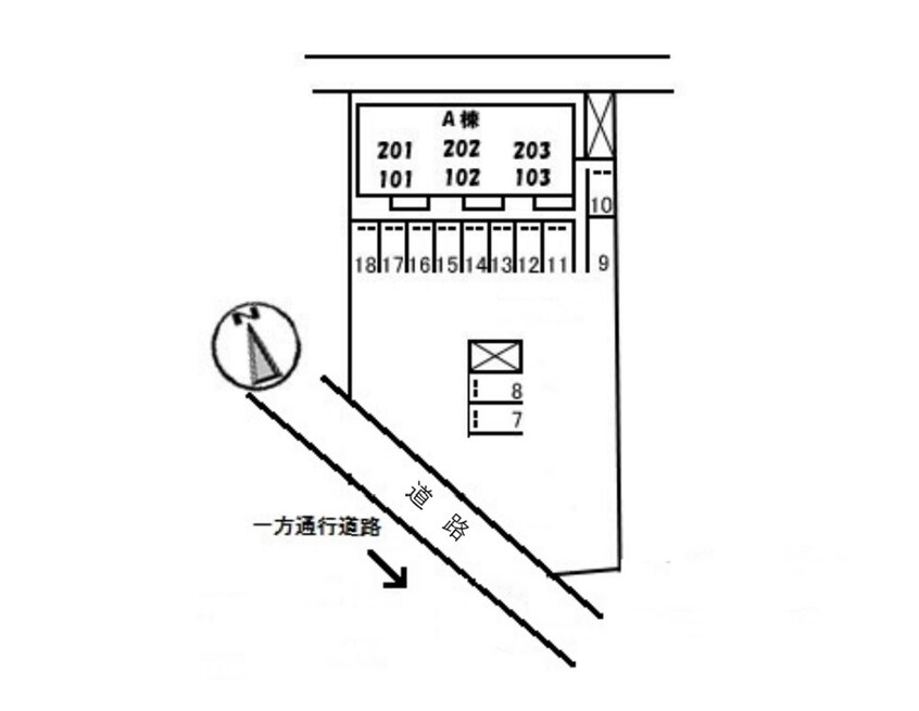  テラスコート東垣生A