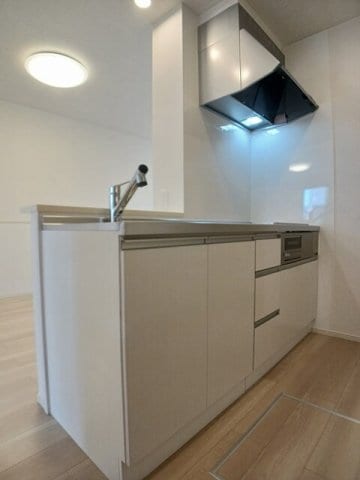 キッチンです ポプラⅡ