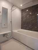 落ち着いた空間のお風呂です ポプラⅠ