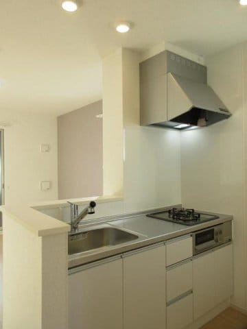 キッチンです ミルト松前Ⅱ－Ⅰ