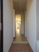 落ち着いた玄関です ミルト松前Ⅱ－Ⅰ