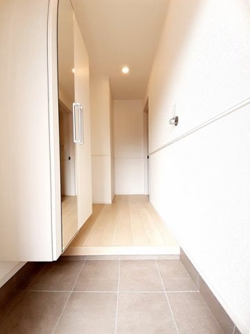 シンプルで使いやすい玄関です 葉月