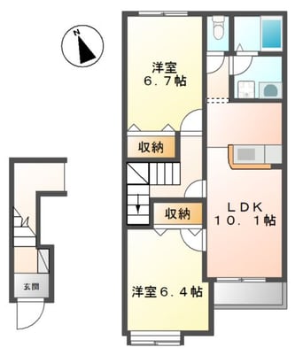 間取図 ルミナスひばりヶ丘