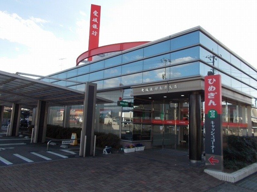 愛媛銀行松前支店様まで140m ミルト松前Ⅱ－Ⅰ