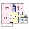 パラム 3DKの間取り