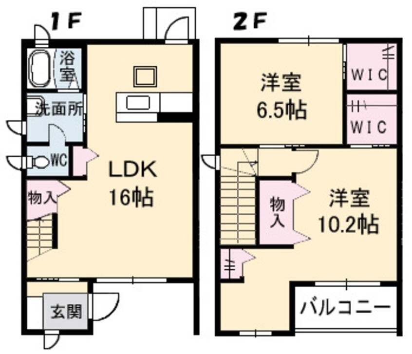 間取図 Ａ３４