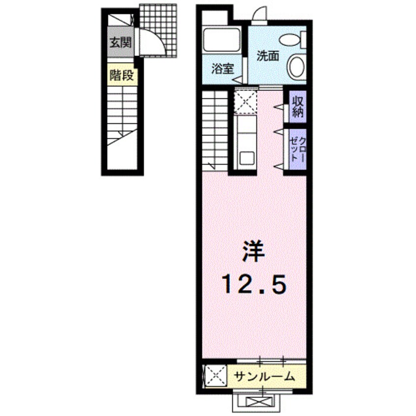 間取図 ヴィラ・アルトゥーラ