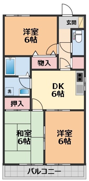 間取図 セフィラ南斎院