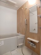 落ち着いた空間のお風呂です オ・ブーシュ道後Ⅱ