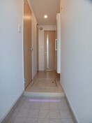 きれいな玄関です オ・ブーシュ道後Ⅱ