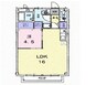 マジョリティーＭ 1LDKの間取り
