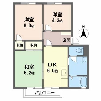 間取図 コーポオレンジ