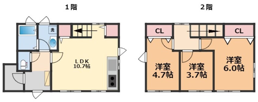 間取図 花の町住宅