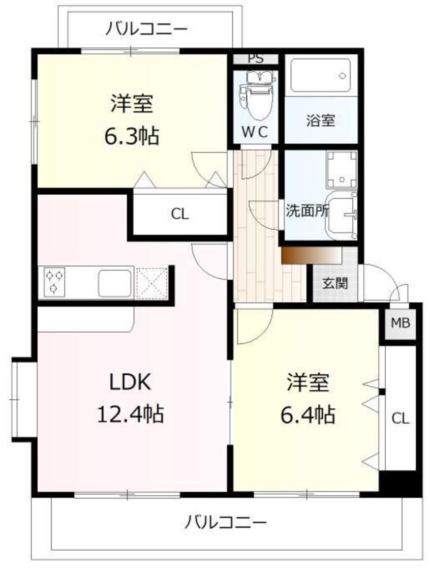 間取図 ユーミーさくら・