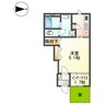 エース　レオーネ 1Kの間取り