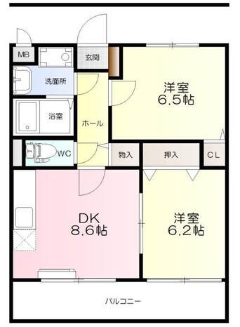 間取図 サザン・クロス