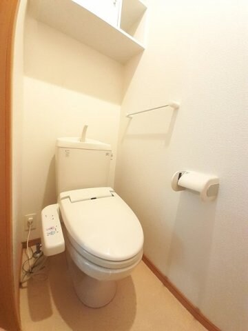 トイレもきれいです メゾン・ド・ＭＫ　Ｂ