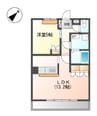 パシフィックヒルズ本郷 1LDKの間取り