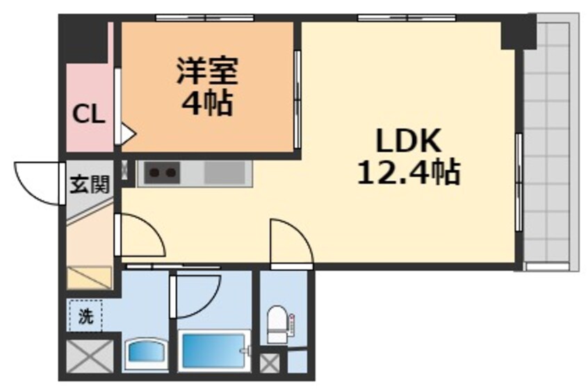 間取図 アーバン道後今市