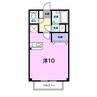 フォレスタ・Ｔ２ 1Rの間取り