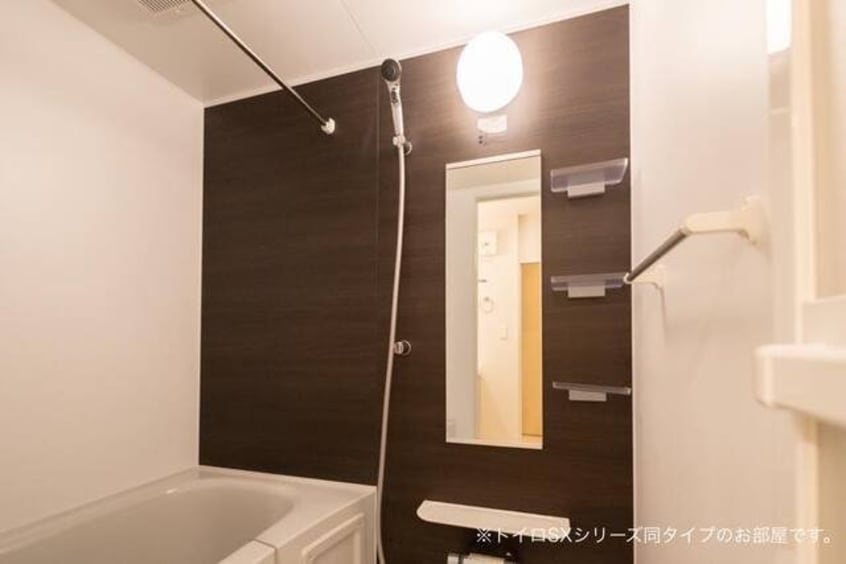 ゆったり過ごせるお風呂です プラシード・ヴィラＭ　Ｂ