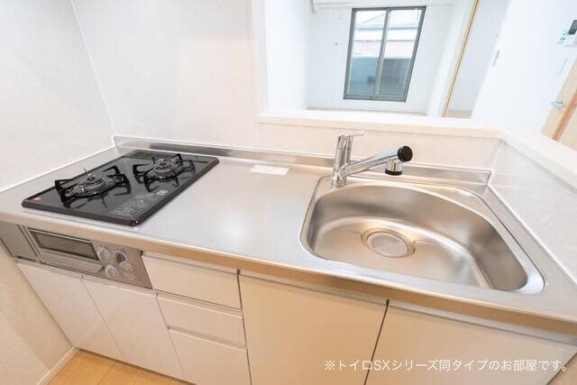 使いやすいキッチンです プラシード・ヴィラＭ　Ａ