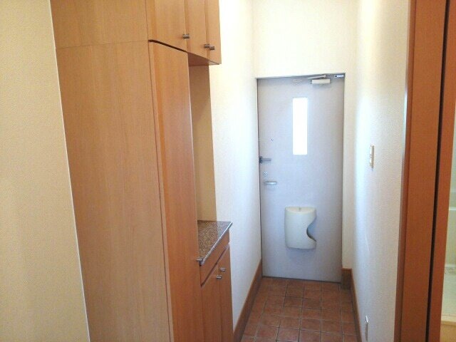 ゆったりとした玄関です マーガレット