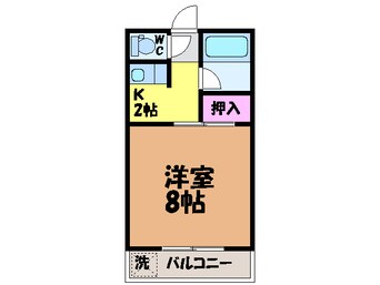 間取図 コロナハイツ