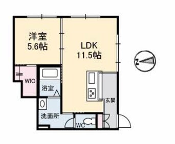 間取図 トスカーナガーデン　B棟