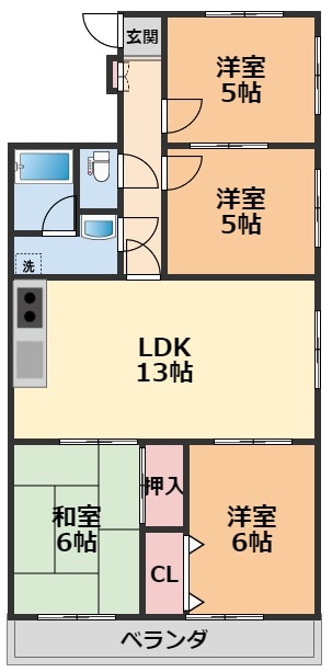 間取り図 空港中央ビル