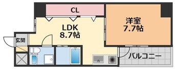 間取図 アプトン・パーク２１