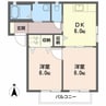 Prendre:orange 2DKの間取り