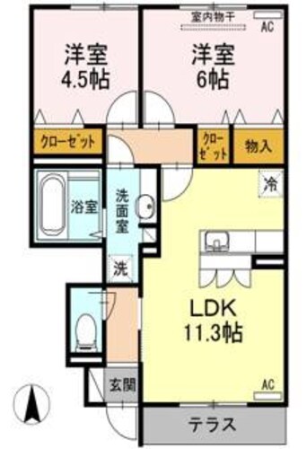 間取図 イノセント・シャイン